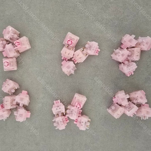 HMX 저소음 사쿠라(45g 고압) 스위치 30ea 팝니다