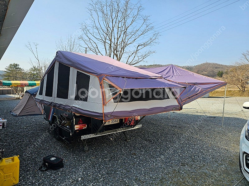 2021년식 카캠ct7 듀얼 폴딩 트레일러--4