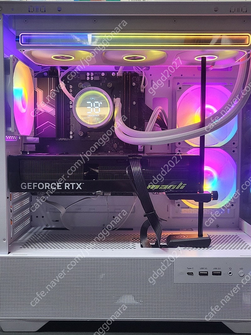 9800x3d 5080 신품 본체