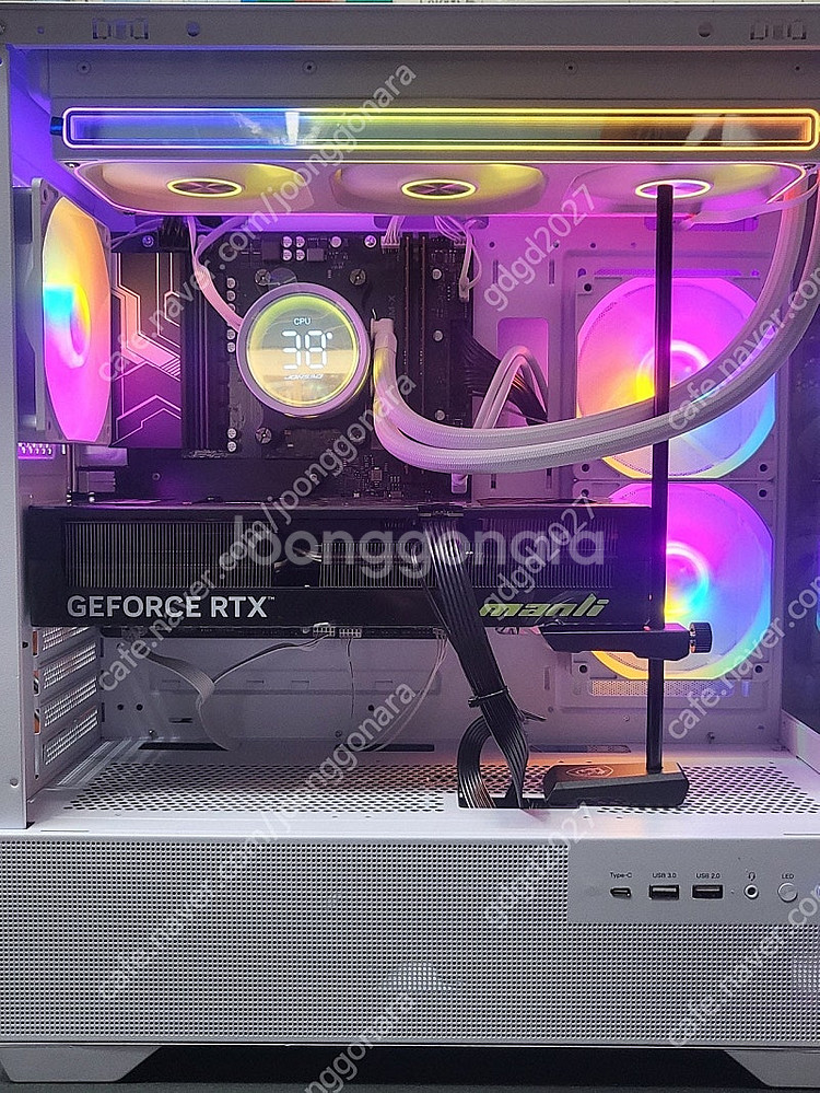 9800x3d 5080 신품 본체--0