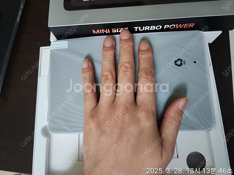 아플프 iplay60mini 터보 새제품 팝니다--2