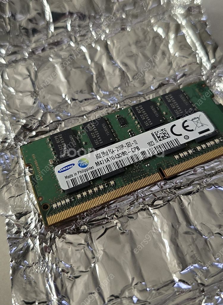 삼성 8gb 2Rx8 PC4 2133 노트북 램 판매합...--0