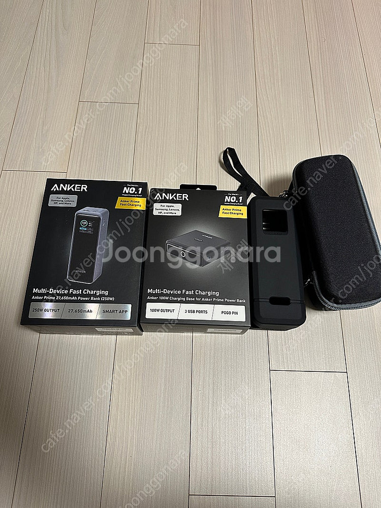 ANKER 앤커 프라임 27650mah + 독 충전기--0