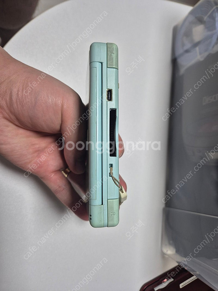 닌텐도 DS LITE 민트색 상태 B급--4