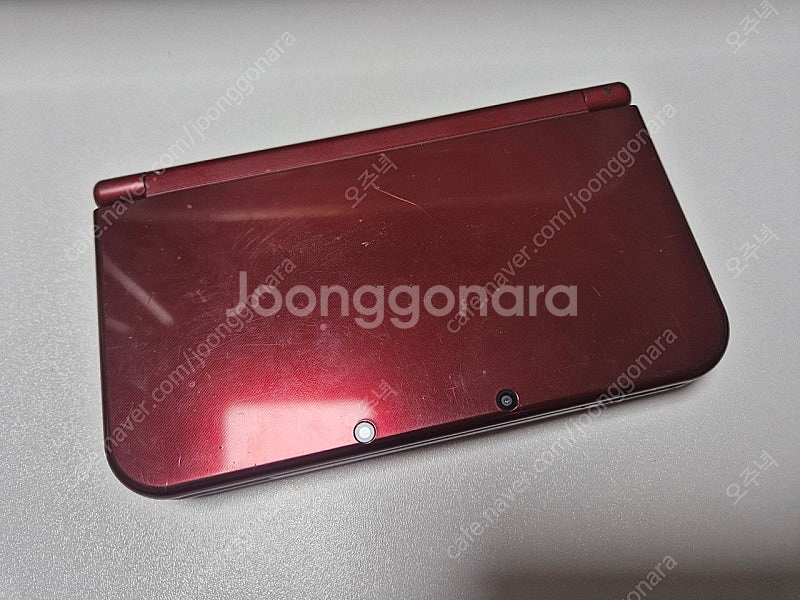 뉴 닌텐도 3DS XL 레드색상 상태 B급 그 외 포켓몬 칩--2