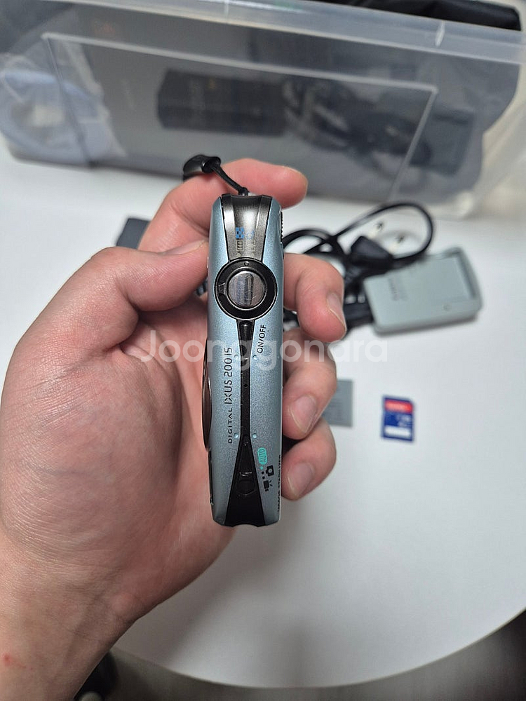 캐논 iXUS 200 IS 민트색 상태 A- 급--5
