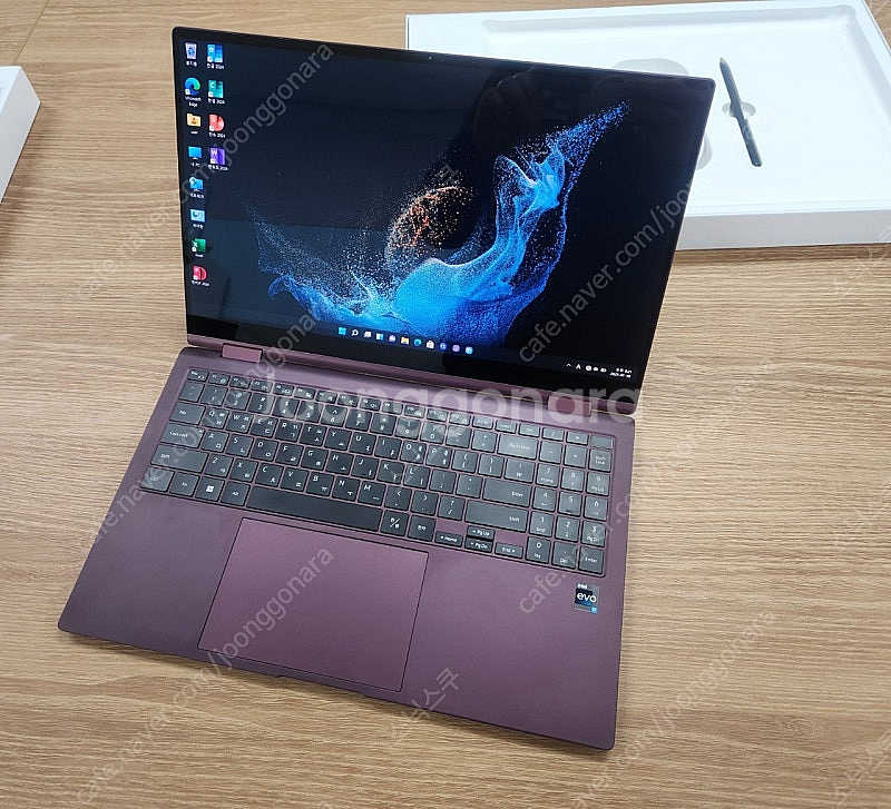 갤럭시북2 프로 360 I7--0