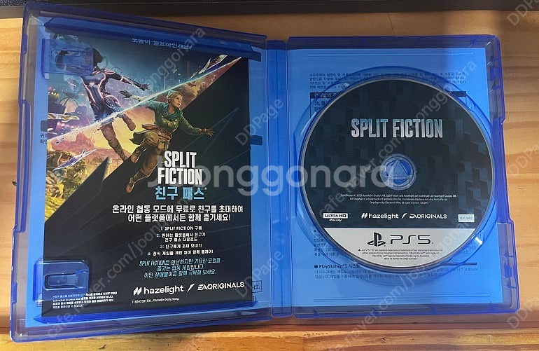 PS5 스플릿 픽션 판매합니다(택포)--1
