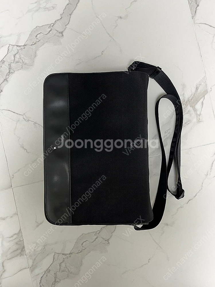 몽블랑 나이트플라이트 블랙 메신저백, 크로스백 (남자, 남성)--1