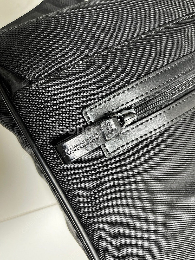 몽블랑 나이트플라이트 블랙 메신저백, 크로스백 (남자, 남성)--4