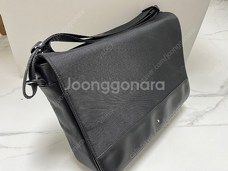 몽블랑 나이트플라이트 블랙 메신저백, 크로스백 (남자, 남성)--7