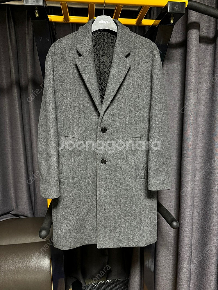 시스템옴므 캐시미어 블렌디드 싱글 코트 자켓 95 판매...--1