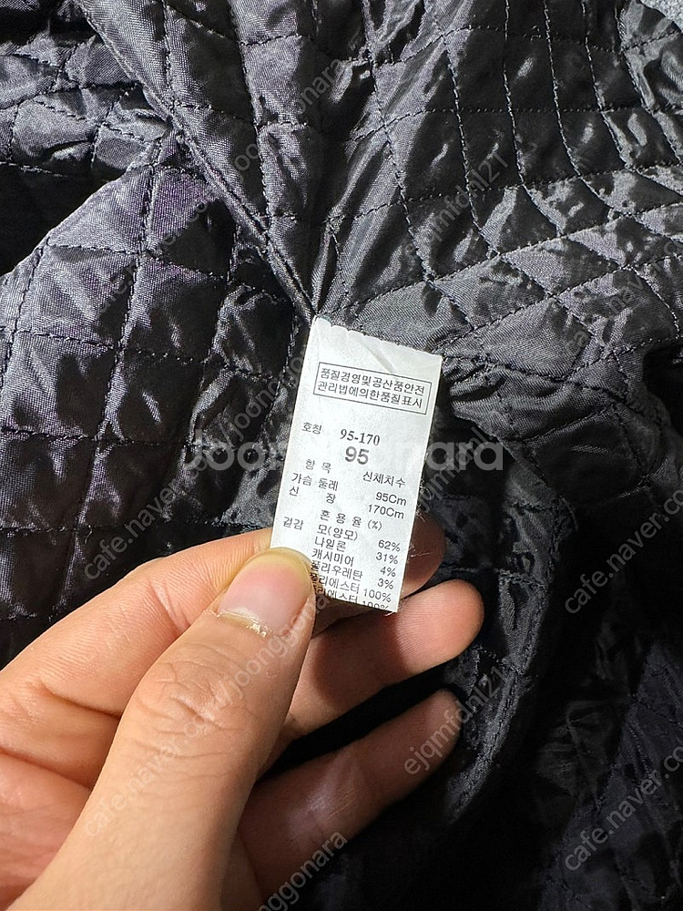 시스템옴므 캐시미어 블렌디드 싱글 코트 자켓 95 판매...--7