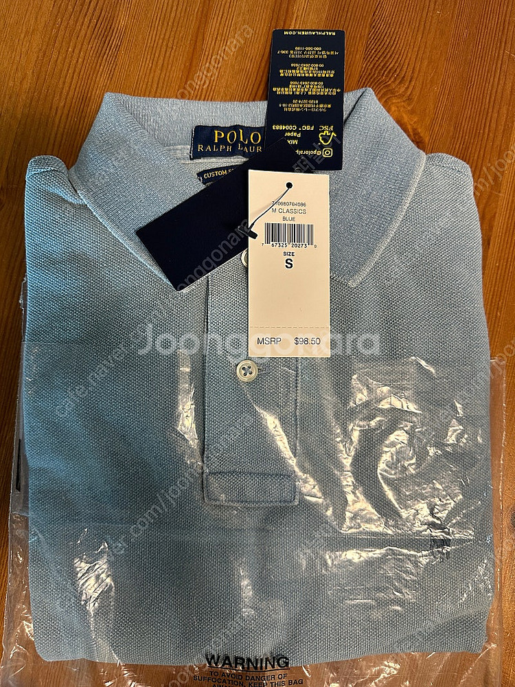 랄프 로렌 폴로 반팔(95 size) 새것--2
