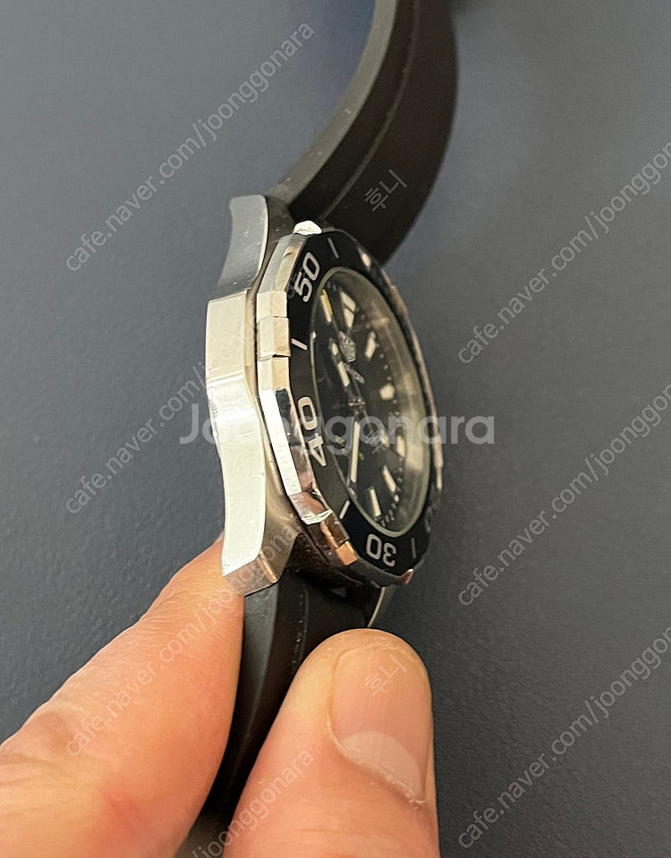 태그호이어 아쿠아레이서 쿼츠 41mm--4