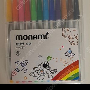 모나미 사인펜 12색