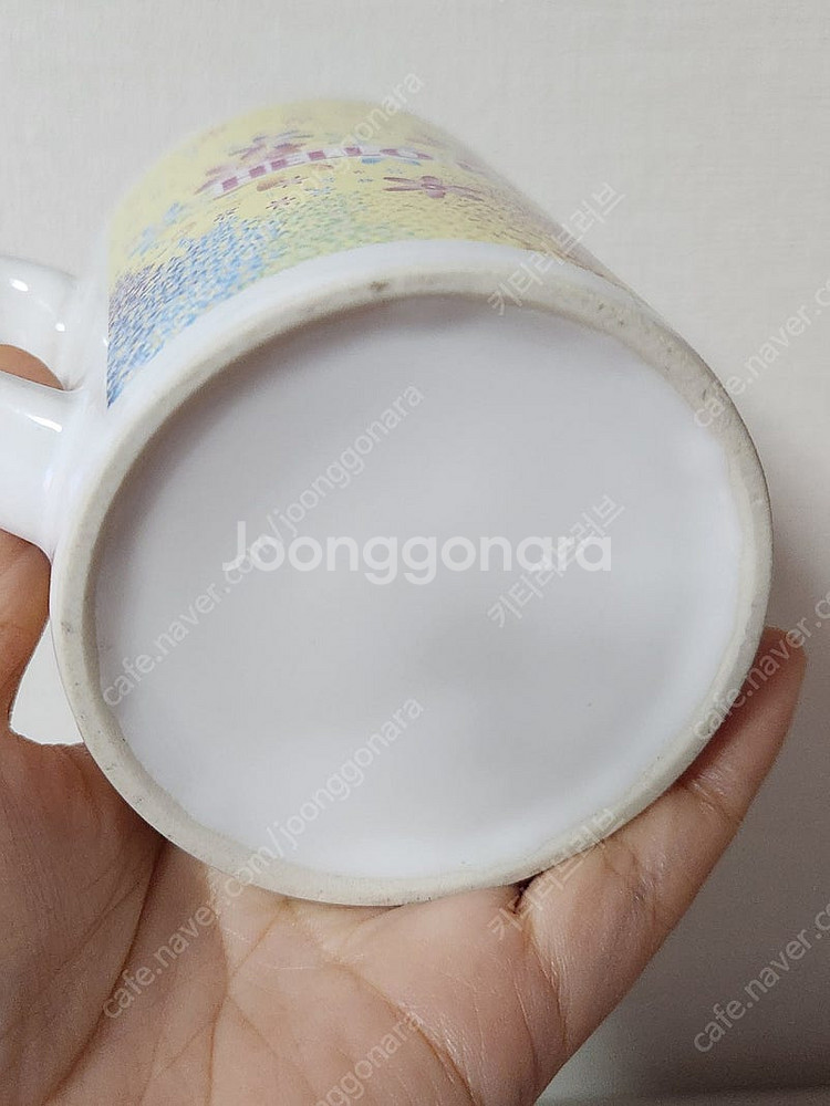 헬로키티 보소 지역한정 유채꽃 키티 머그컵+키티 스트랩...--7