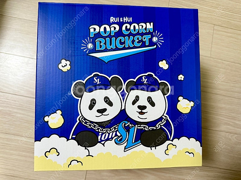 에버랜드 삼성라이온즈 루이후이 팝콘통, 승리요정 인형세...--2