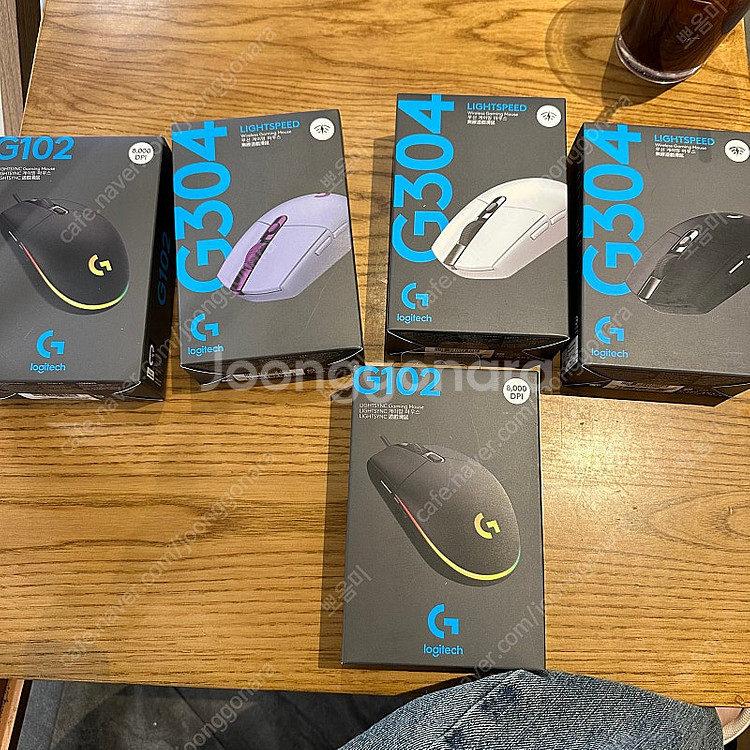미개봉 로지텍 G304 G102 싸게 판매합니당!!--0