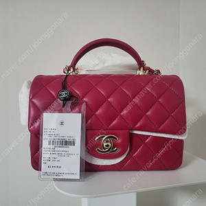 샤넬 탑핸들 뉴미니 뉴미니탑핸들