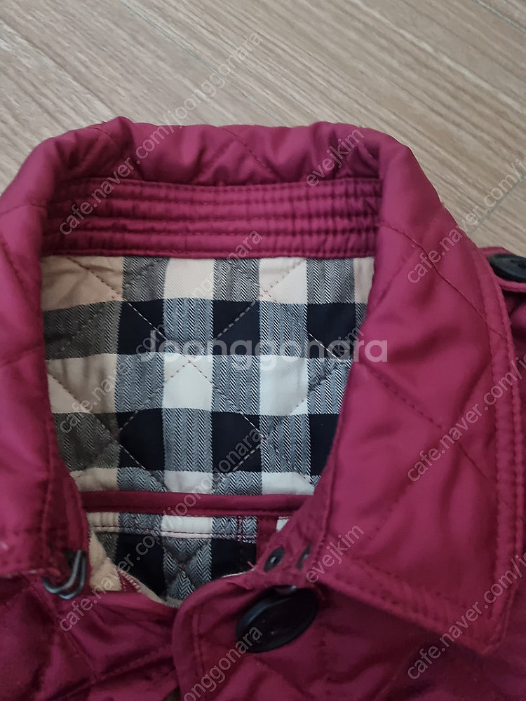 버버리 퀼팅 자켓 8Y--1