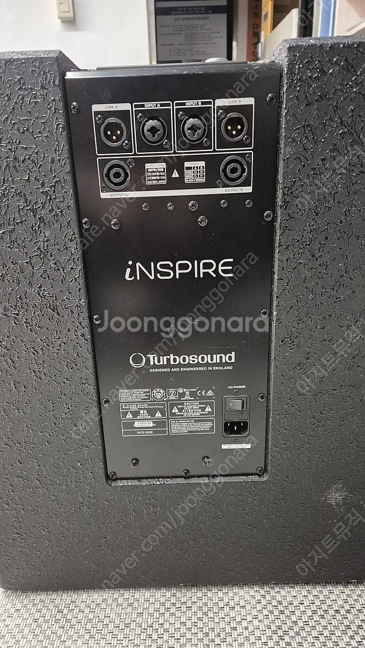 터보사운드 서브우퍼 15인치 ( 2통)--1