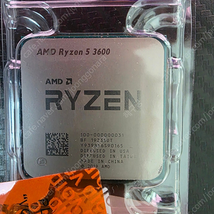 AMD CPU Ryzen 5 (라이젠) 3600 팝니다.