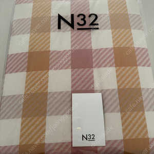 시몬스 N32 토퍼 체크 슬리브 커버 QE