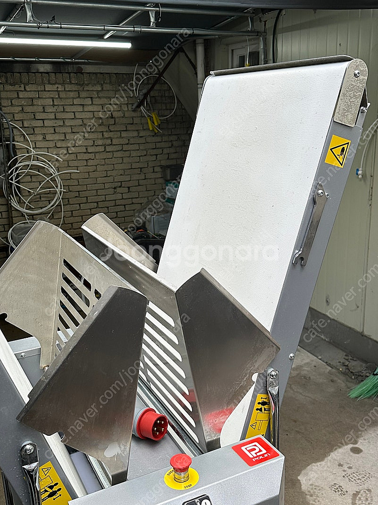 이태리 파이롤러 폴린 OSTALI Q600/1200 벨트 길이 584*1200 제과제빵 도우시터--1