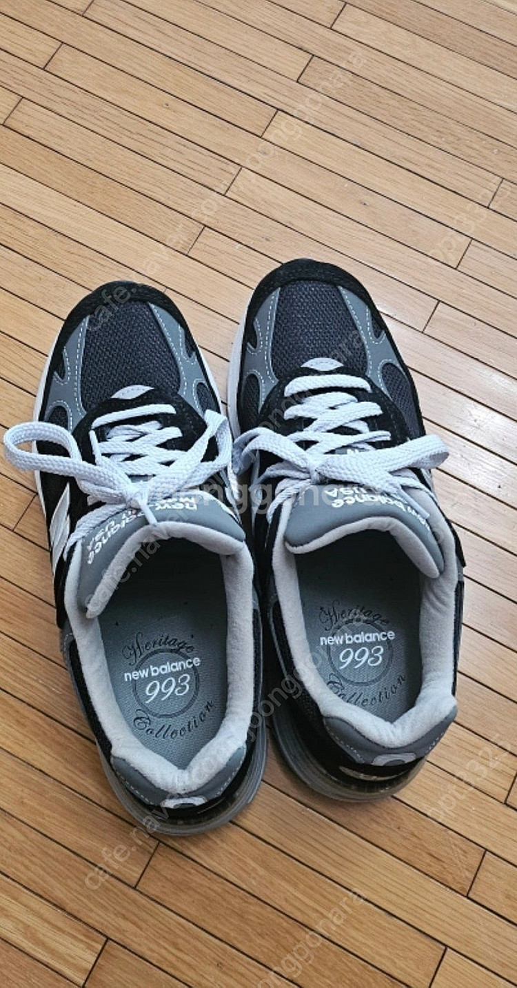 (260) 뉴발란스 993 블랙 새상품 24만원--0