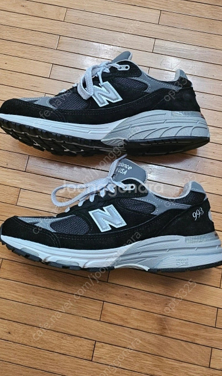(260) 뉴발란스 993 블랙 새상품 24만원--1