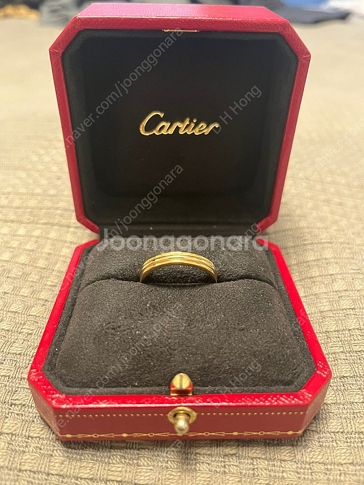Cartier 방돔루이 삼색 트리니티 #61호--0