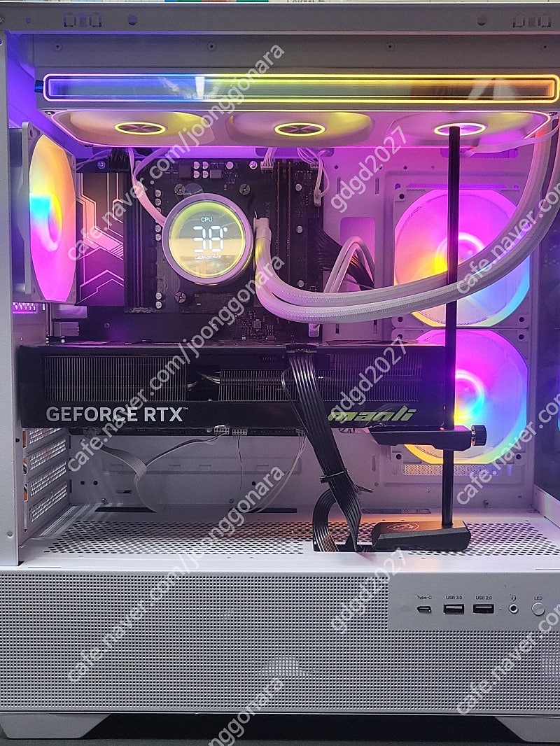 9800x3d 5080 신품 본체