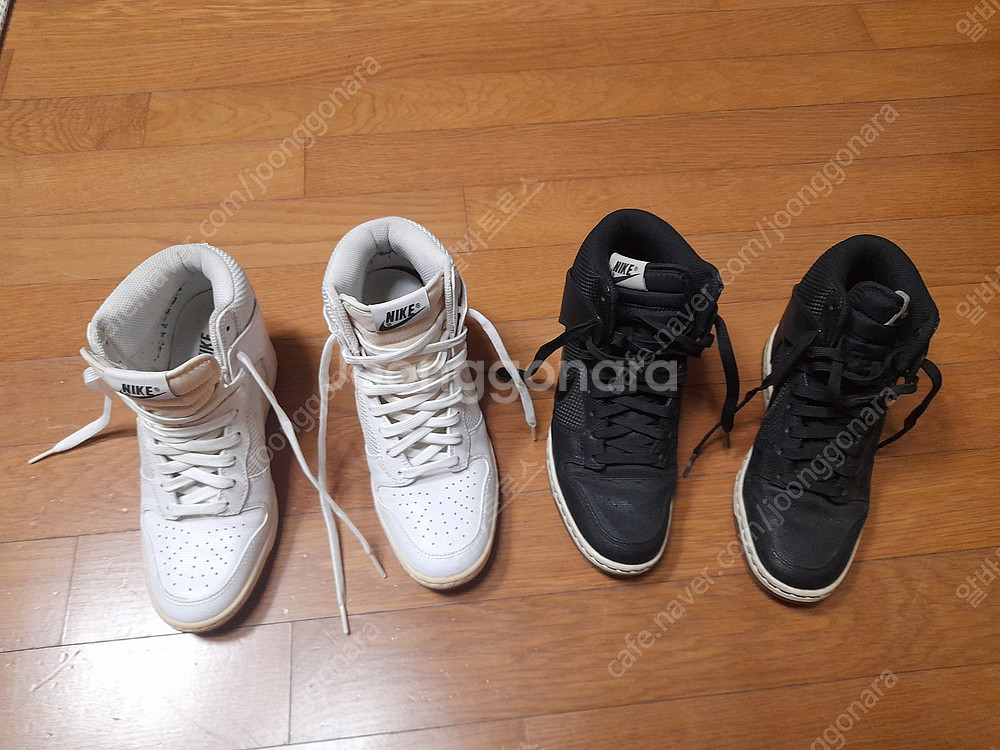 (팝니다) 나이키 덩크 스카이하이 운동화 2켤레(여성용...--1