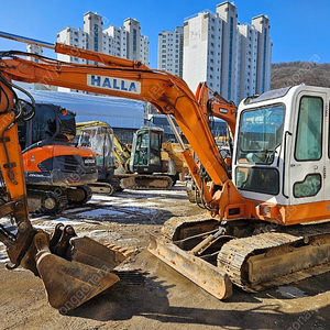 한라 공투 HE50A 1999년식 02 중고굴삭기