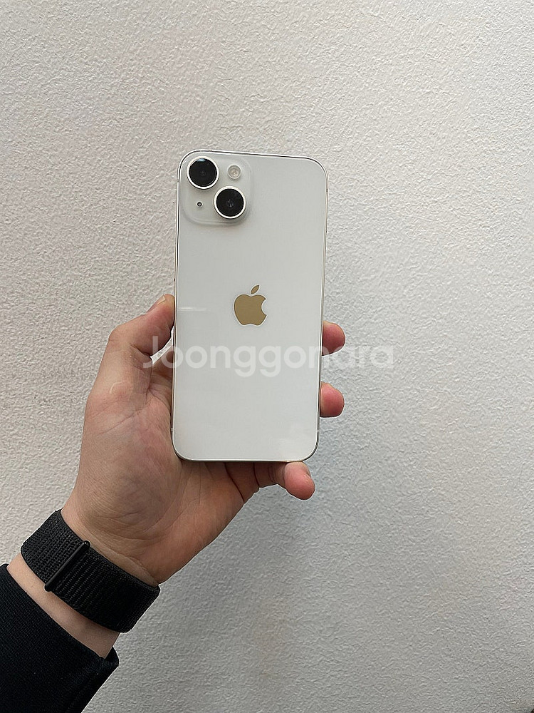아이폰14 화이트 128GB 상태좋은 중고48만팝니다.--1