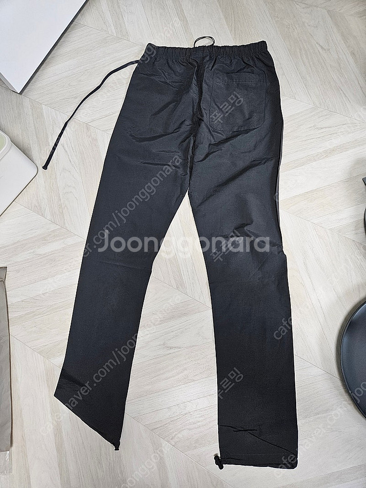피어오브갓 에센셜 트랙팬츠 20SS 블랙 XS--1