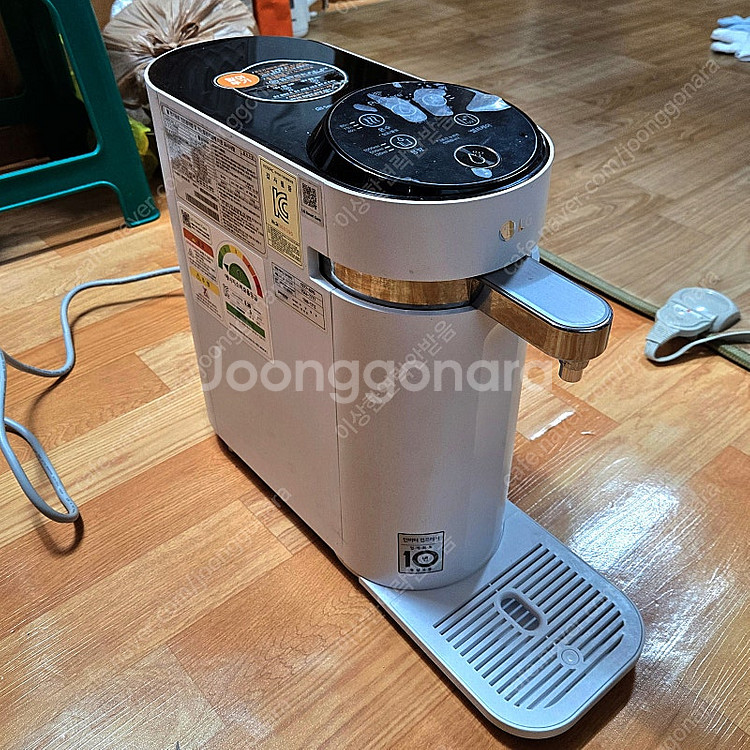 LG 퓨리케어 WD502AW 스윙 냉온정수기--0