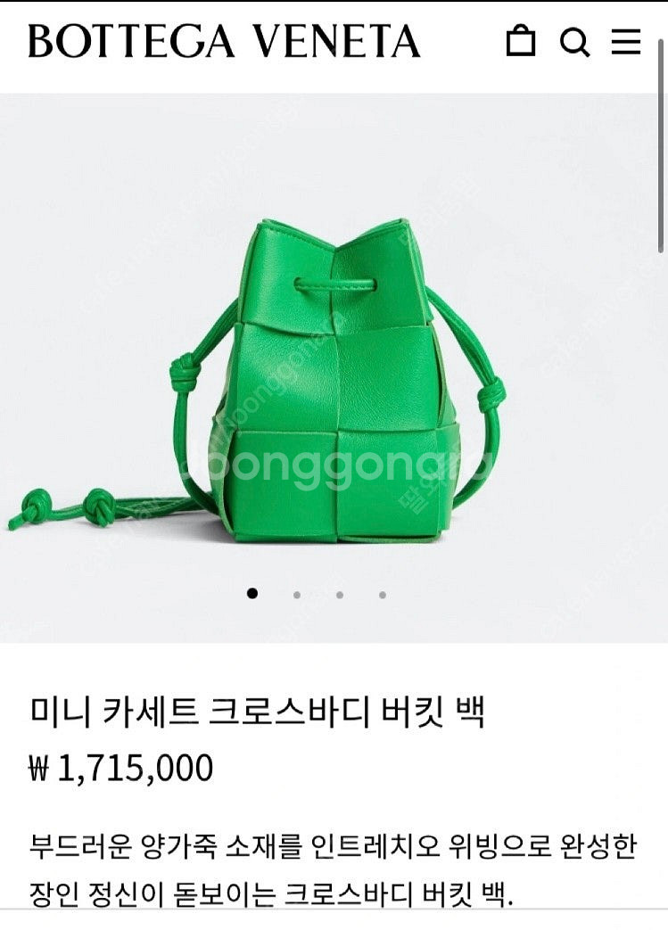보테가 복조리백--0