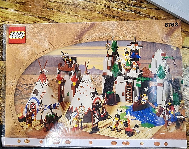 올드 레고 6763 아파치 비밀요새 인디언 시리즈 판매--0