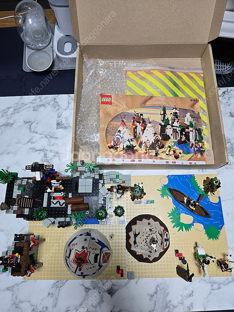 올드 레고 6763 아파치 비밀요새 인디언 시리즈 판매--2