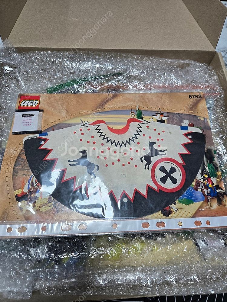 올드 레고 6763 아파치 비밀요새 인디언 시리즈 판매--4