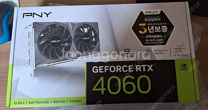 PNY 지포스 RTX 4060 VERTO D6 8GB ...--0