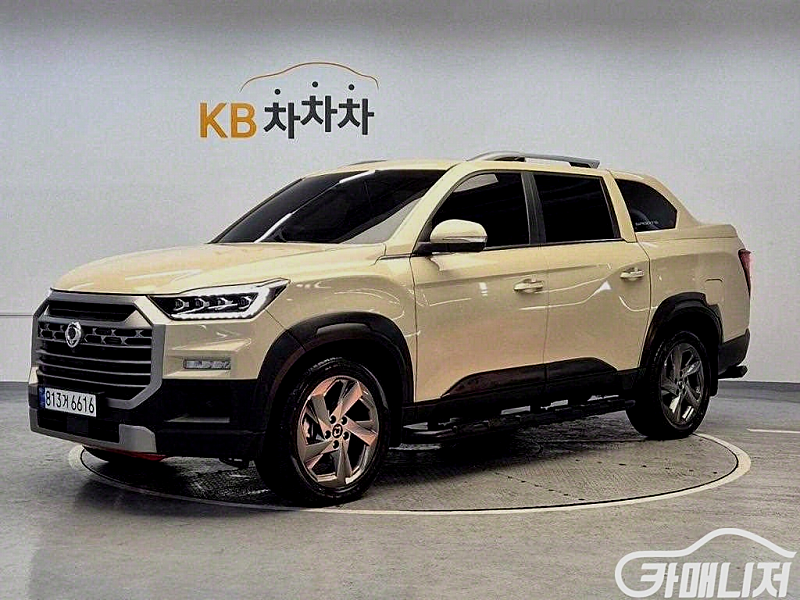 [KG모빌리티(쌍용) ]더 뉴 렉스턴 스포츠 디젤 2.2 4WD 쿨멘 노블레스 (5인승) 2024 년 중고차 ★군미필,저신용자 전용 할부★