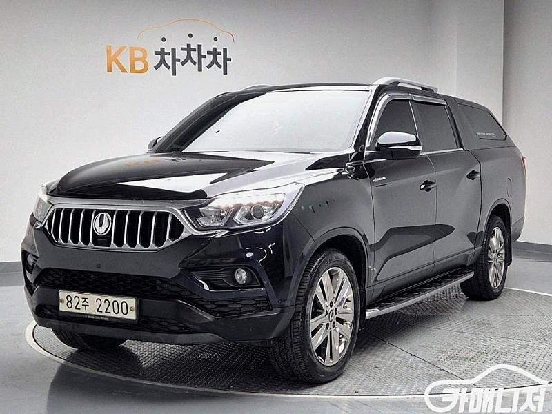 [KG모빌리티(쌍용) ]렉스턴 스포츠 칸 디젤 2.2 4WD 5링크 프레스티지 (5인승) 2019 년 중고차 ★군미필,저신용자 전용 할부★