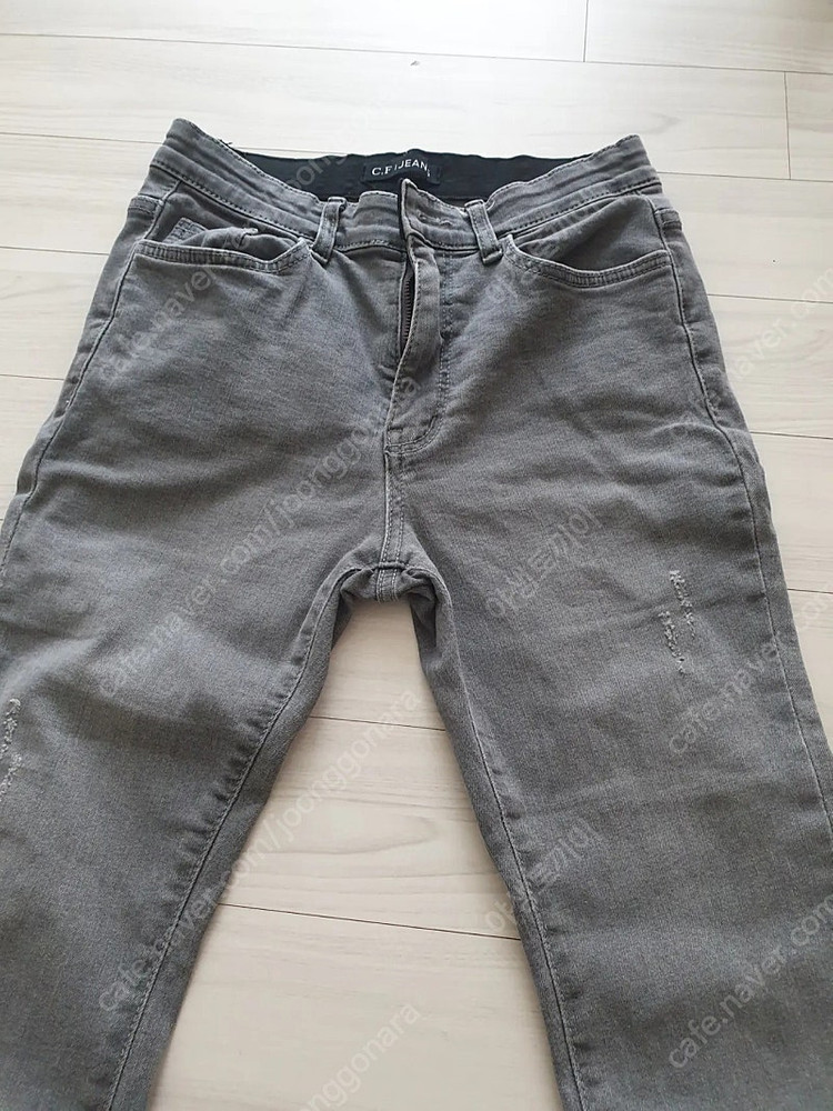 세미부츠컷 그레이진 바지 s 이미지