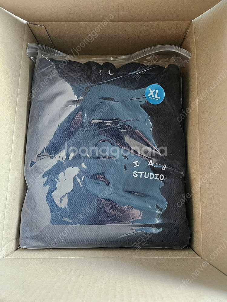 IAB STUDIO 후드티 XL 해링본 2025 3월출...--0