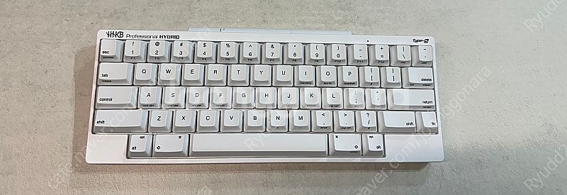해피해킹 하이브리드 타입s 스노우 화이트--4