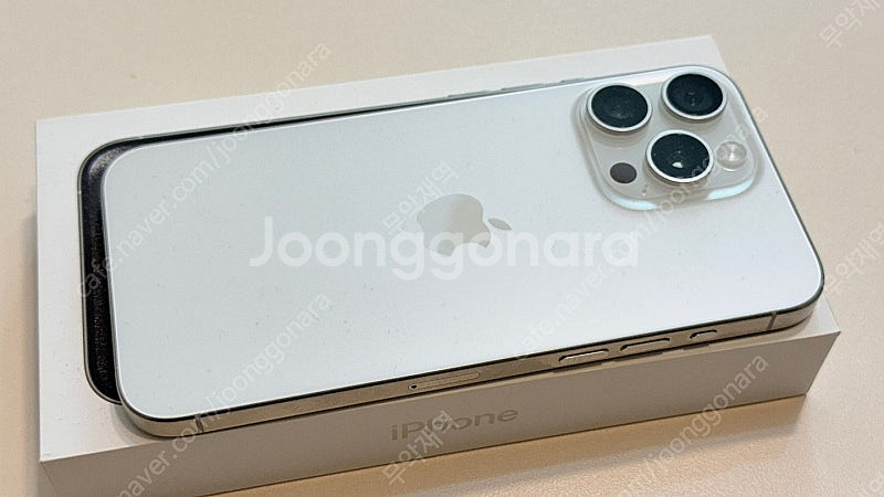 아이폰15 Pro Max 512GB 화이트 S급 (배터...--6