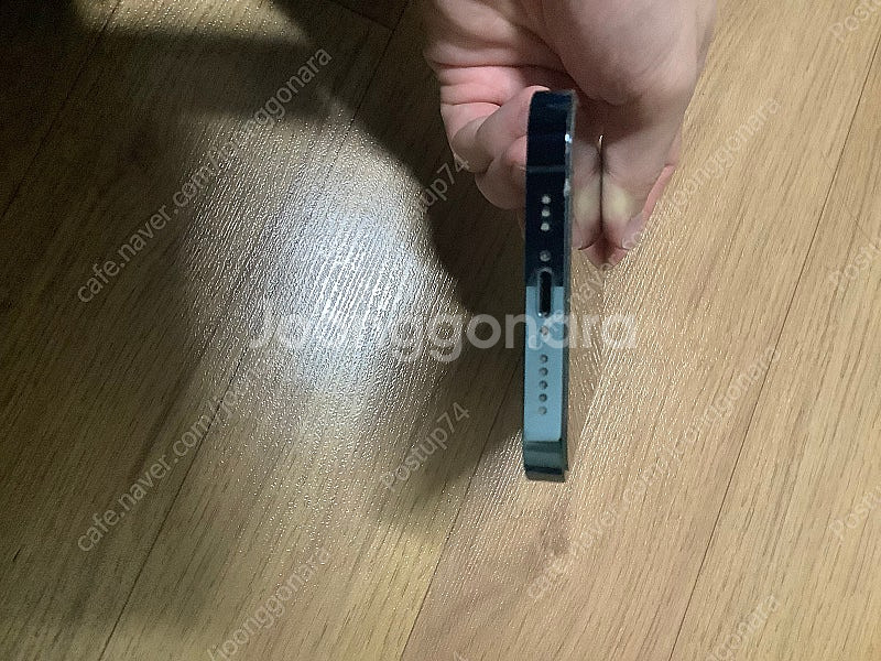 아이폰 12프로 퍼시픽블루 128gb(자급제)--4